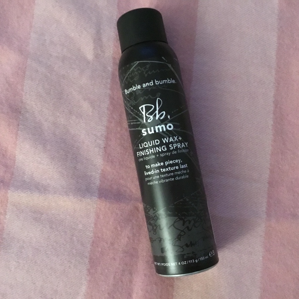 NWT Bumble and Bumble Sumo Liquid Wax + Finishing Spray 4oz